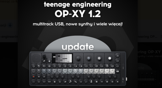 teenage engineering OP–XY 1.2 – wielokanałowe audio USB i nowy syntezator perkusyjny