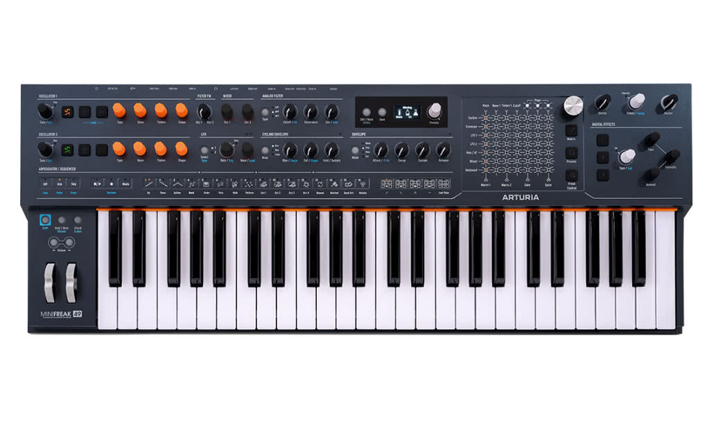 Arturia MiniFreak 49 – hybrydowa synteza i ekspresja w trzech wymiarach