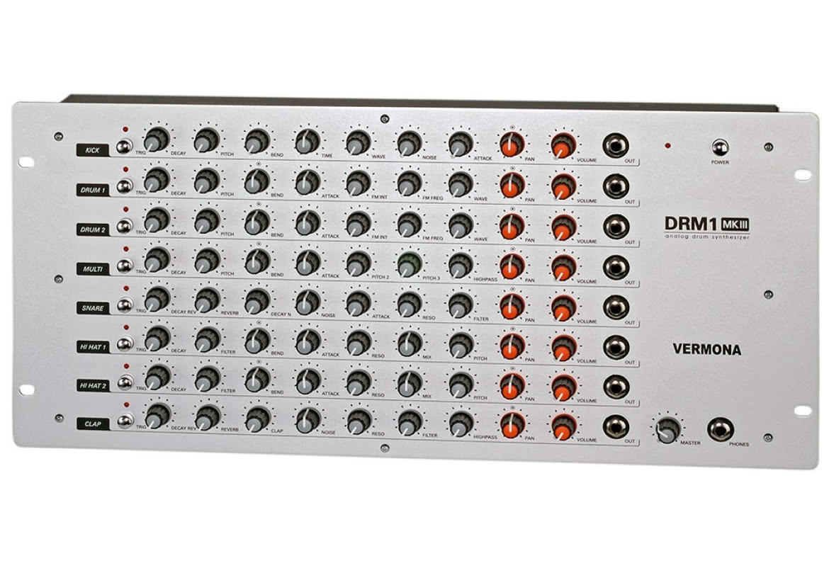 Vermona DRM1 MKIII  - analogowe brzmienie bez kompromisów