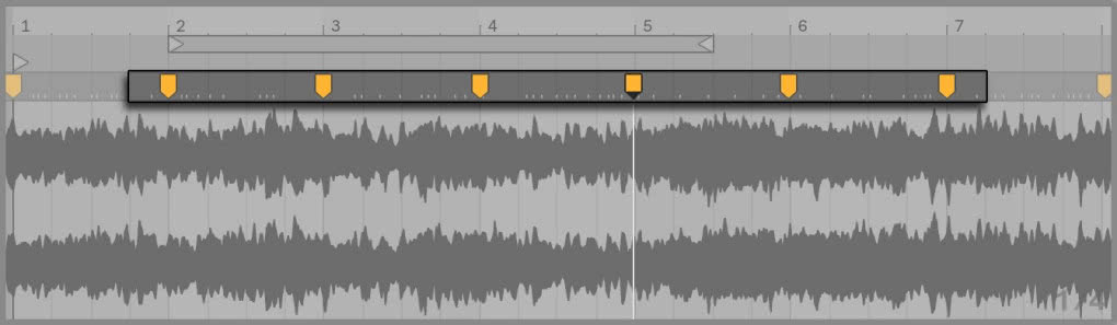 Warping audio w Ableton Live