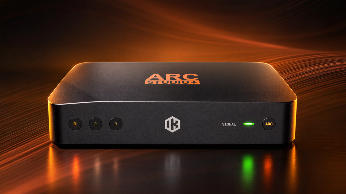 IK Multimedia ARC STUDIO+ – kalibracja odsłuchu stereo i 2.1 bez komputera