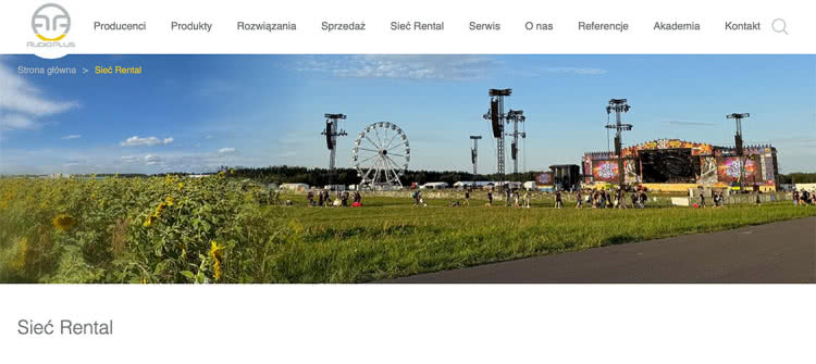 Audio Plus uruchamia sieć rentalową L-Acoustics
