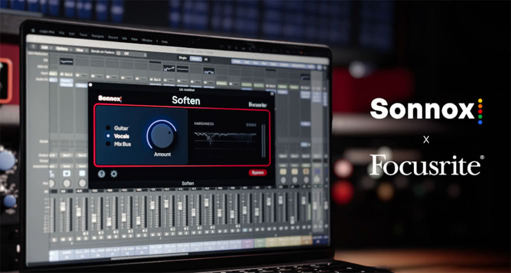 Darmowy plugin Sonnox Soften dla użytkowników Focusrite i Novation