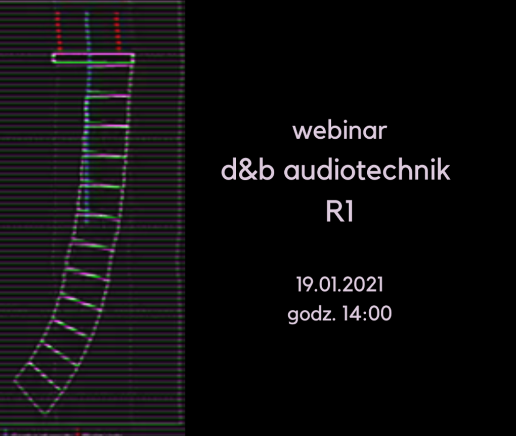 Webinar - d&b audiotechnik R1
