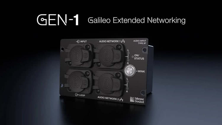 Meyer Sound prezentuje technologię GEN-1 dla głośników sieciowych