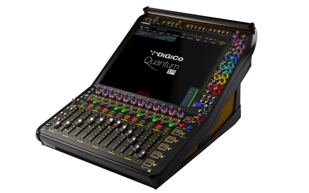 Quantum112 – najlżejsza konsoleta DiGiCo z rodziny Quantum 