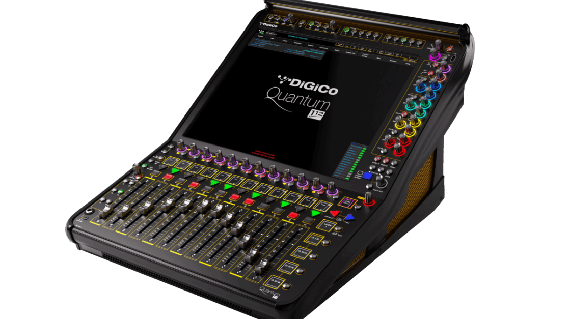 Quantum112 – najlżejsza konsoleta DiGiCo z rodziny Quantum 