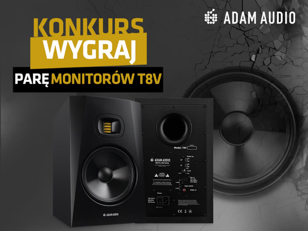 Wygraj monitory ADAM Audio T8V!