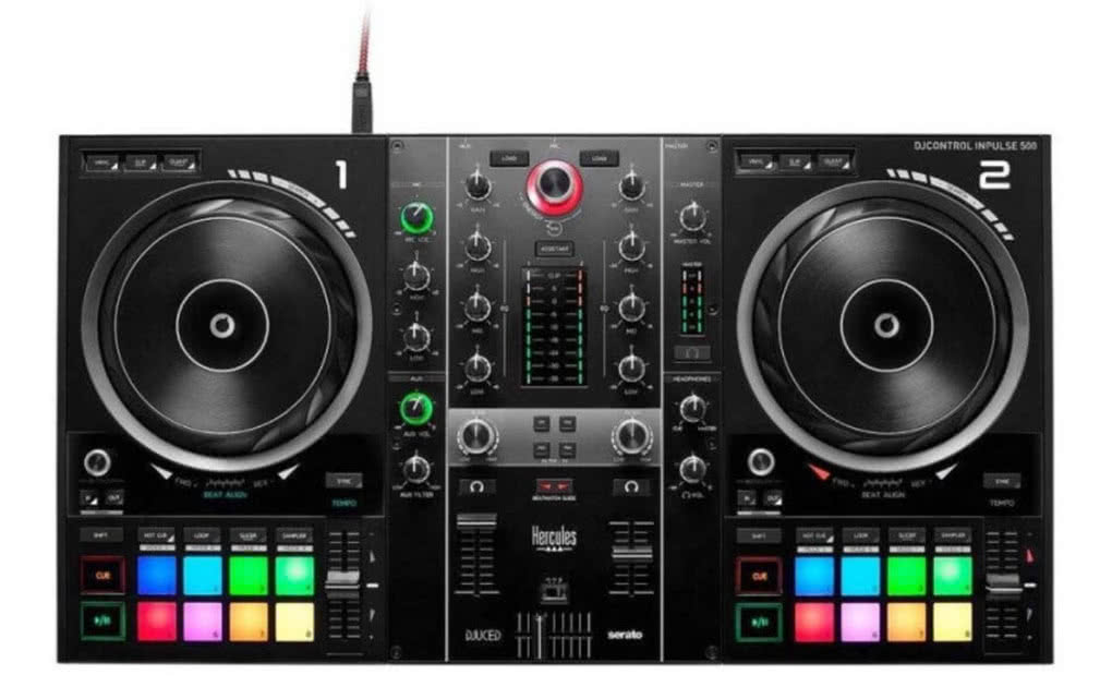 Hercules DJControl Inpulse 500 Silver Edition — nowy standard miksowania na scenie