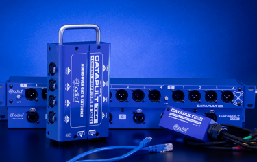 Radial Engineering prezentuje Catapult Rack – 12-kanałowy analogowy system transmisji audio przez Cat 5 