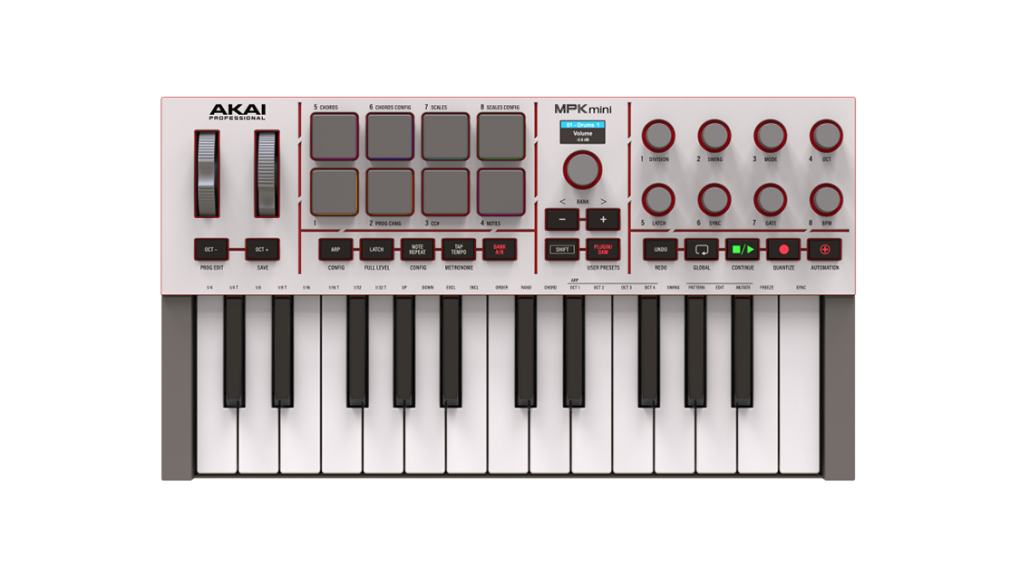 Nowy rozdział w historii kompaktowych kontrolerów: AKAI MPK Mini IV