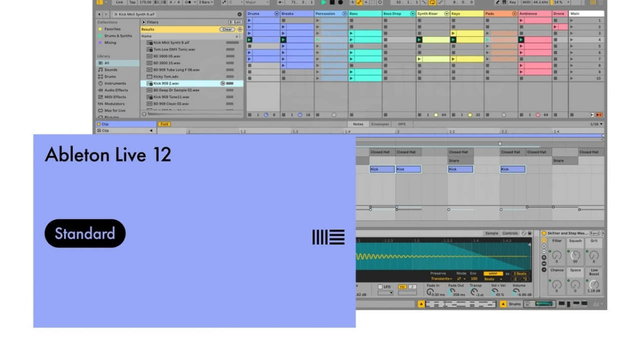 DTM・DAW Ableton Live 12 Standard Ableton Live 12 Standard (Education Version) – Soundium