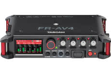 Tascam FR-AV4 – czterokanałowy rejestrator terenowy 32-bit float z synchronizacją HDMI i Timecode
