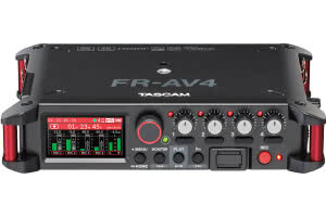 Tascam FR-AV4 – czterokanałowy rejestrator terenowy 32-bit float z synchronizacją HDMI i Timecode