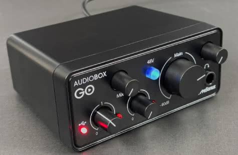Audiobox GO - interfejs audio