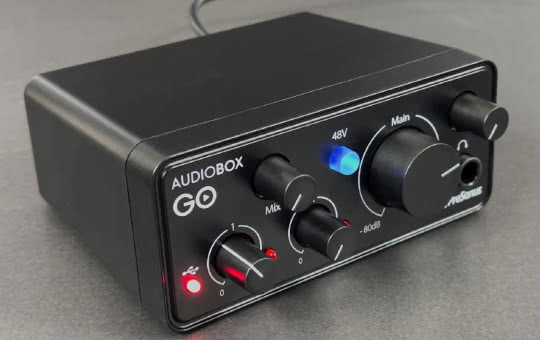 Audiobox GO - interfejs audio
